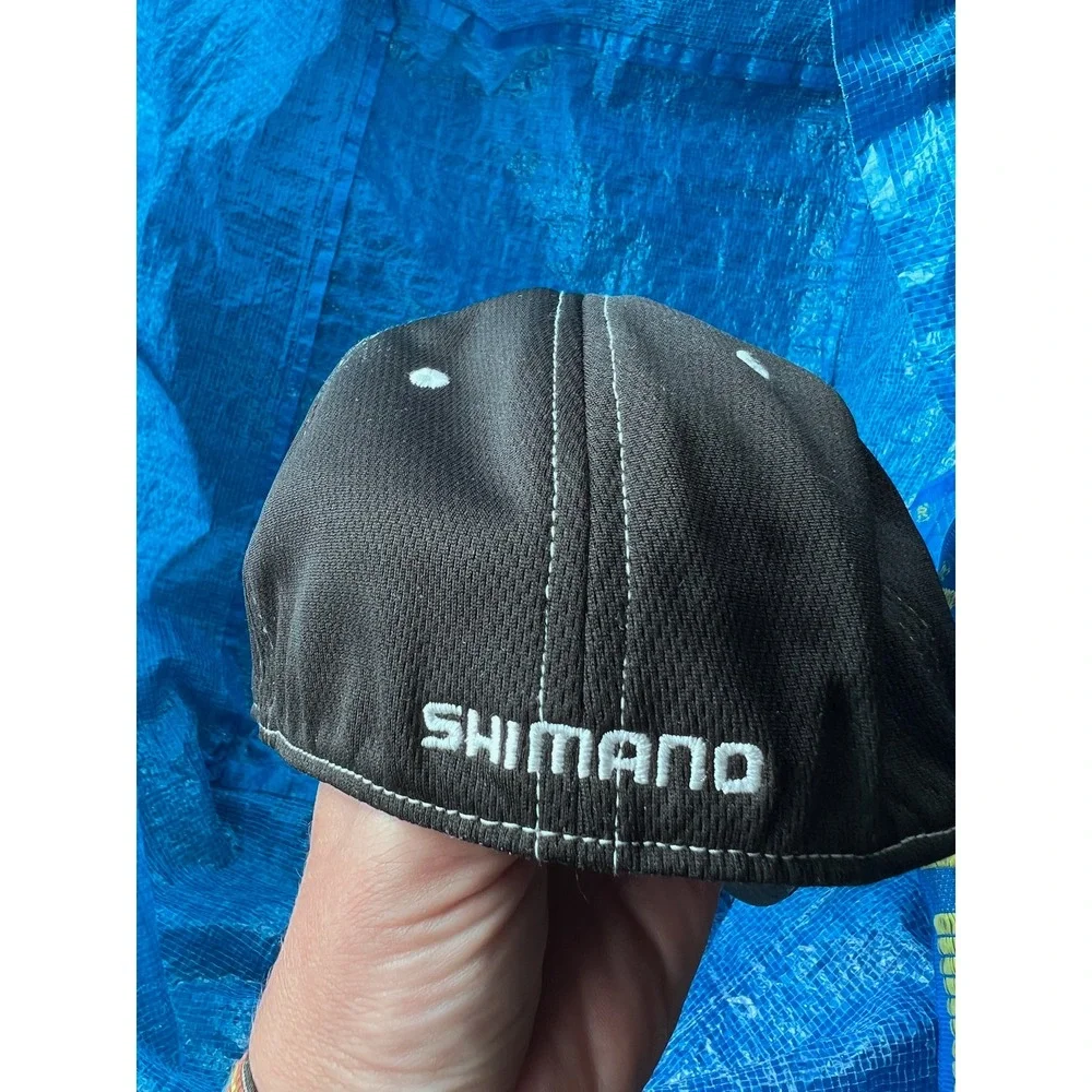 Gorpcore Mens Shimano A-Flex Fishing Baseball Cap S/M Black